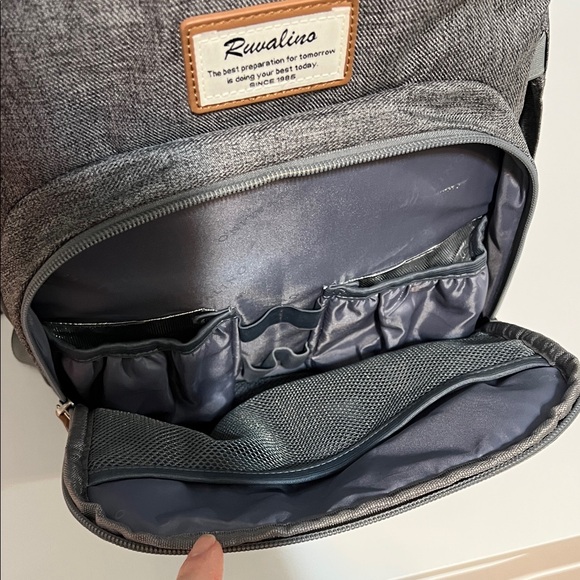 RUVALINO large diaper bag backpack - Picture 5 of 14